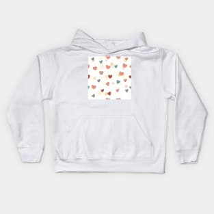 Heart Pattern Kids Hoodie